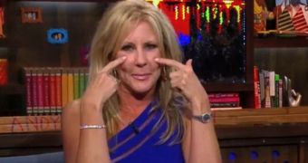RHOC’s Vicki Gunvalson shows off her new face, now settled in after plastic surgery