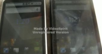 HTC Nexus One vs Motorola DROID in direct sunlight