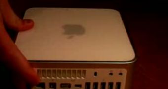 Alleged new Mac mini (video screenshot)