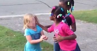 Three-year-old Mackenzie Peterson of Minneapolis is bullied in viral clip