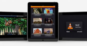VLC Player for iPad promo material