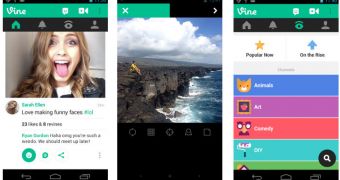 Vine for Android (screenshots)