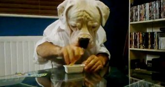 Viral of the Day: Bizzle the Dog Has Hands, Likes Snacks