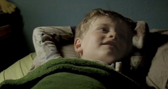 “Daddy, you forgot to check under the bed,” says Alex in micro short film “Tuck Me In”