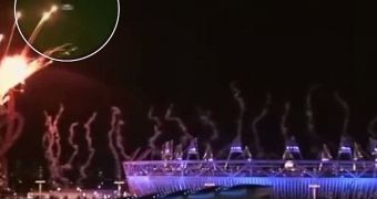 Viral of the Day: UFO Spotted During London Olympics Opening Ceremony