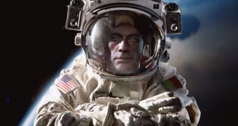 Van Damme takes his split to outer space in new viral video