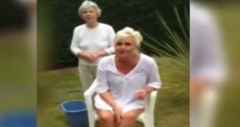 The ALS Ice Bucket Challenge fails can turn very dangerous: just ask this woman