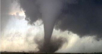 Woman prays to God to keep tornado away from her house, she lives