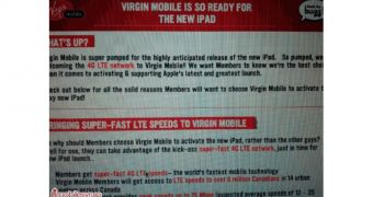 Virgin Mobile internal document