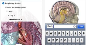 Visible Body for iPhone 4/4S 3D Human Anatomy Atlas screenshots