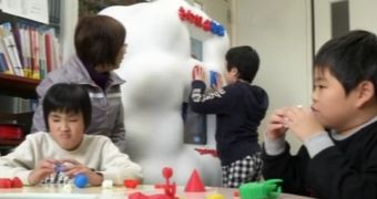 3D printed figurines in use by visually impaired children
