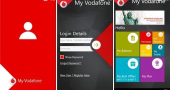 My Vodafone for Windows Phone (screenshots)