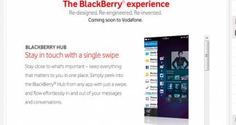 BlackBerry Z10 at Vodafone India