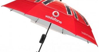 Vodafone launches high-tech hybrid umbrella