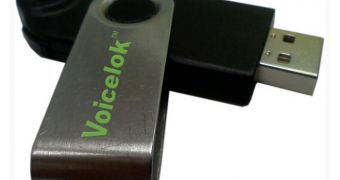 Voicelok USB flash drive