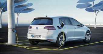 Volkswagen launches its e-Golf in the UK