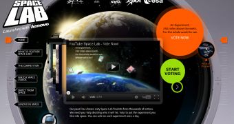 The YouTube SpaceLab channel features the 60 finalists
