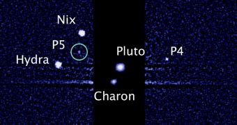 Pluto's five moons