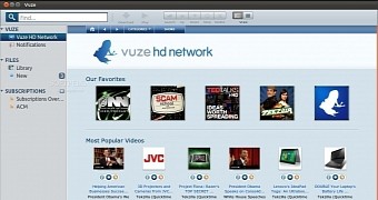 The Vuze BitTorrent client