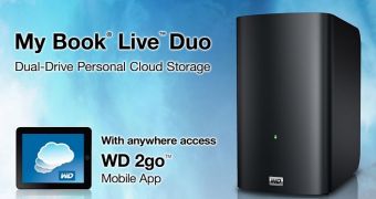 WD My Book Live Duo Personal Cloud Storage