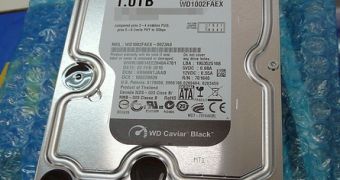 Western Digital quietly releases its new Caviar Black HDD with 1TB and SATA 6.0 Gbps support