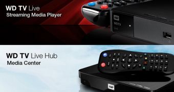 WD TV Live Hub/Streaming Media Players