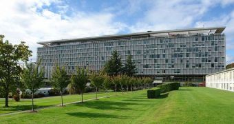 The WHO headquarters, in Geneva, Switzerland