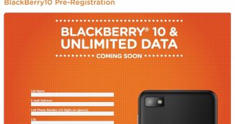 BlackBerry 10 registration now open at WIND Mobile