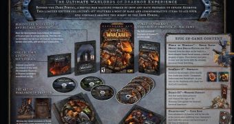 WOW - Warlords of Draenor Collector's Edition Includes Raven Mount, Physical Items