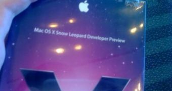 A snapshot of a Mac OS X 10.6 'Snow Leopard' developer preview copy
