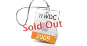 WWDC '09 "sold out" sign