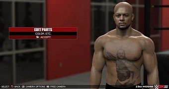 WWE 2K15's Personalization Options Include Face Scanning and Custom Tattoos