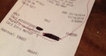 Waiter tossed huge tip because he thought it was a mistake