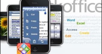 QuickOffice for iPhone header