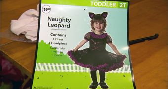 The “Naughty Leopard” Halloween costume sparks outrage
