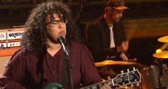 Lead singer Brittany Howard of Alabama Shakes on SNL
