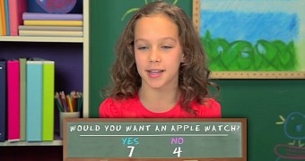 Kids respond to the charms of the Apple Watch