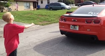 Watch: Dad Uses Camaro to Pull 8-Year-Old Son's Tooth Out
