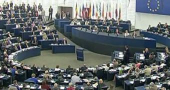 Watch: Epic Fight Breaks Off in European Parliament