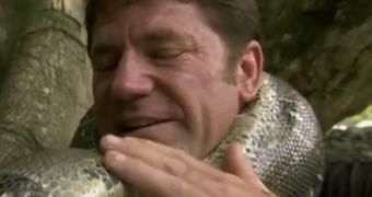 Watch: Explorer Nearly Gets Strangled by a Boa Constrictor