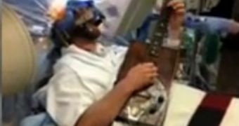 Watch: Guy Plays Guitar While Getting Brain Surgery