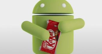 Android 4.4 KitKat teasing video