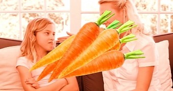 It's often said that people who eat carrots see better