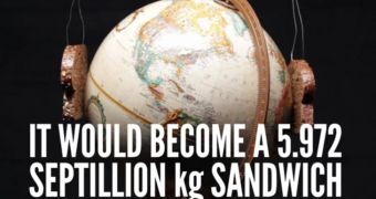 Watch: How to Make a 5.972 Septillion Kilogram Sandwich