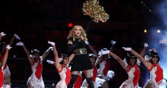 Madonna performs at the Super Bowl, brings old music and new friends