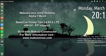 MakuluLinux Unity Alpha 1