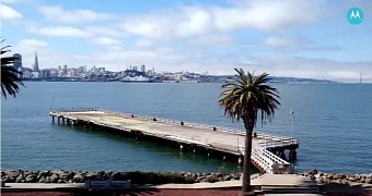 Moto X filming over San Francisco