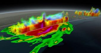 NASA satellite maps the anatomy of Hurricane Arthur