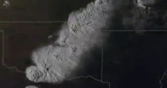 Watch: Oklahoma Tornado As Seen from Space