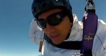 Watch: Skydiver Survives 13,000-Foot Fall